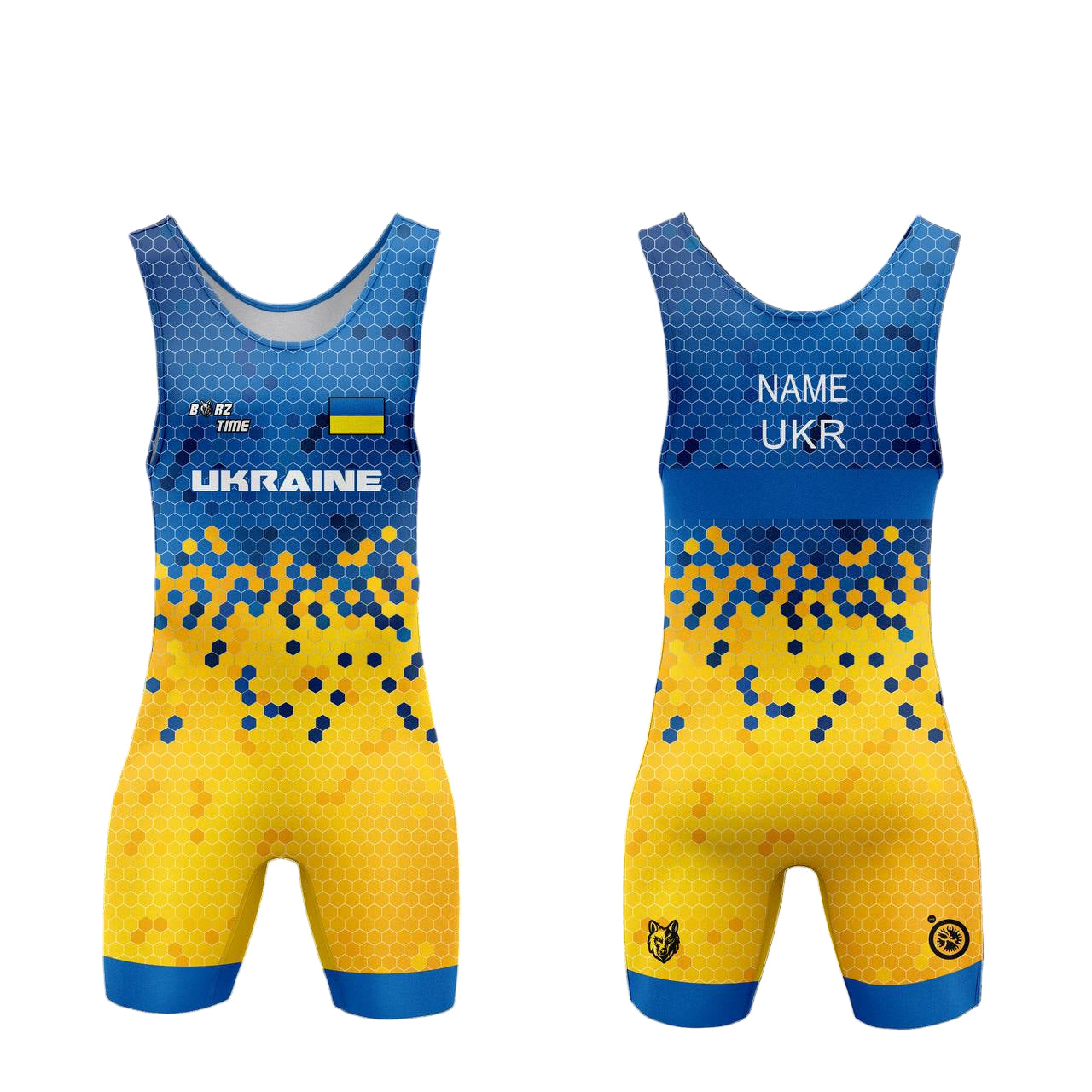 Ukrainian Pixel Blue